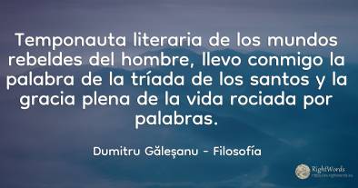 Temponauta literaria de los mundos rebeldes del hombre, ...